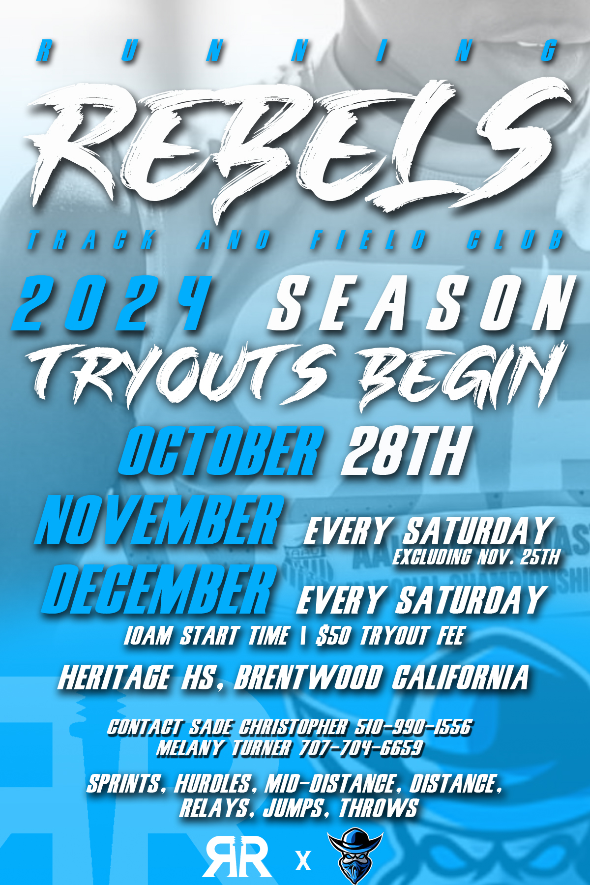 Running Rebels Track and Field Club Track and Field Youth Track Club